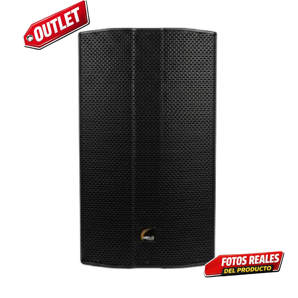 MELO XM15B Bafle Amplificado 15” – Oferta Especial Outlet