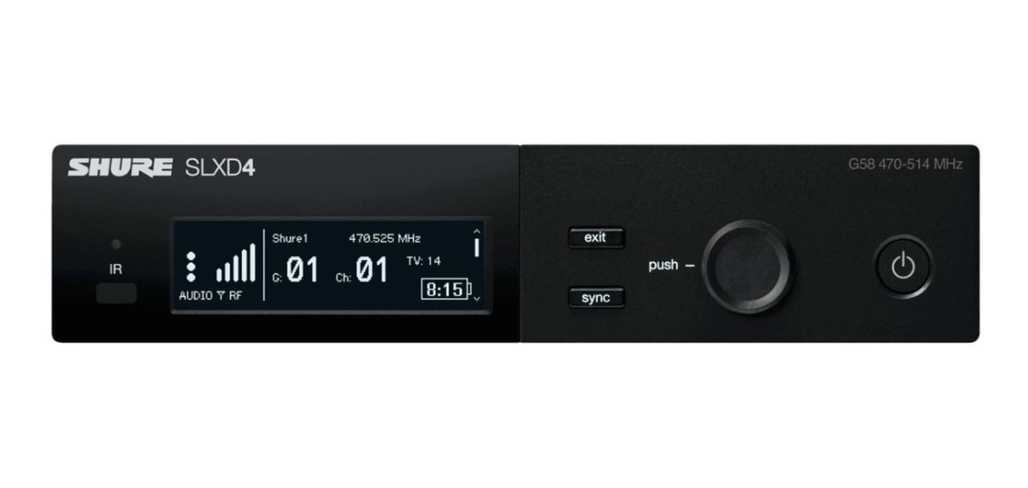Shure Slxd24/sm58-g58 Digital Wireless System Mic D Handheld