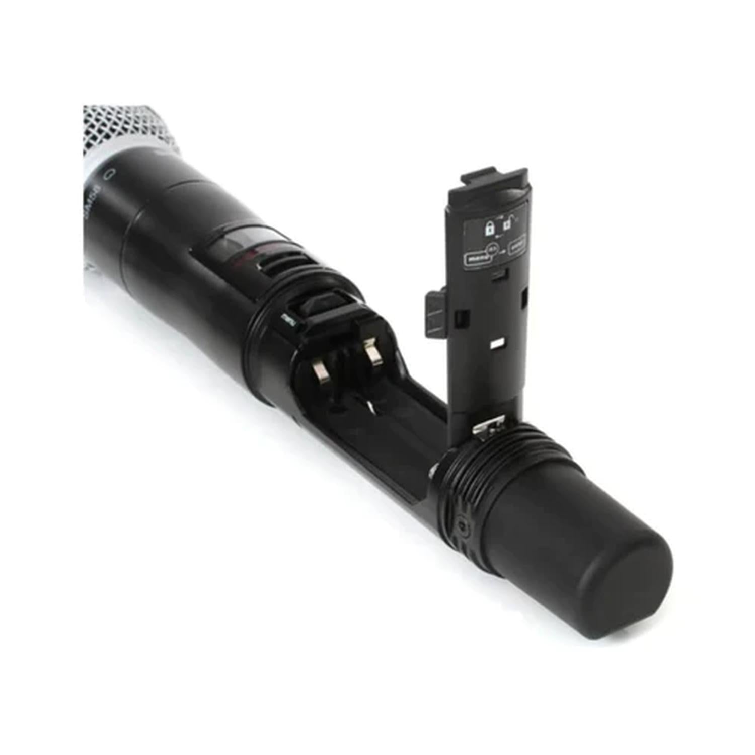 Shure QLXD2 SM58 Transmisor de Mano Inalámbrico Profesional