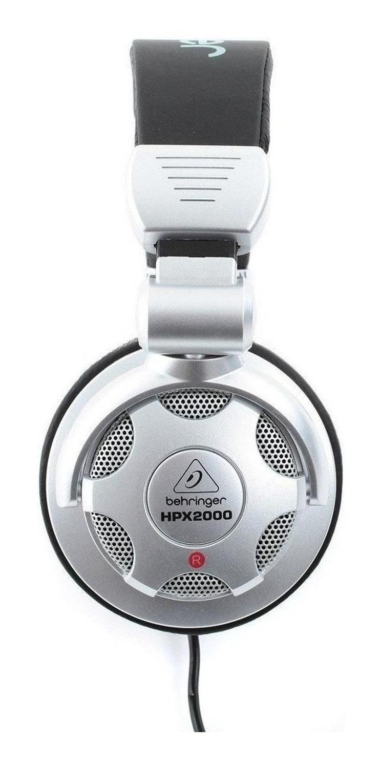 Audífonos Behringer Hpx2000 Negro Y Plateado