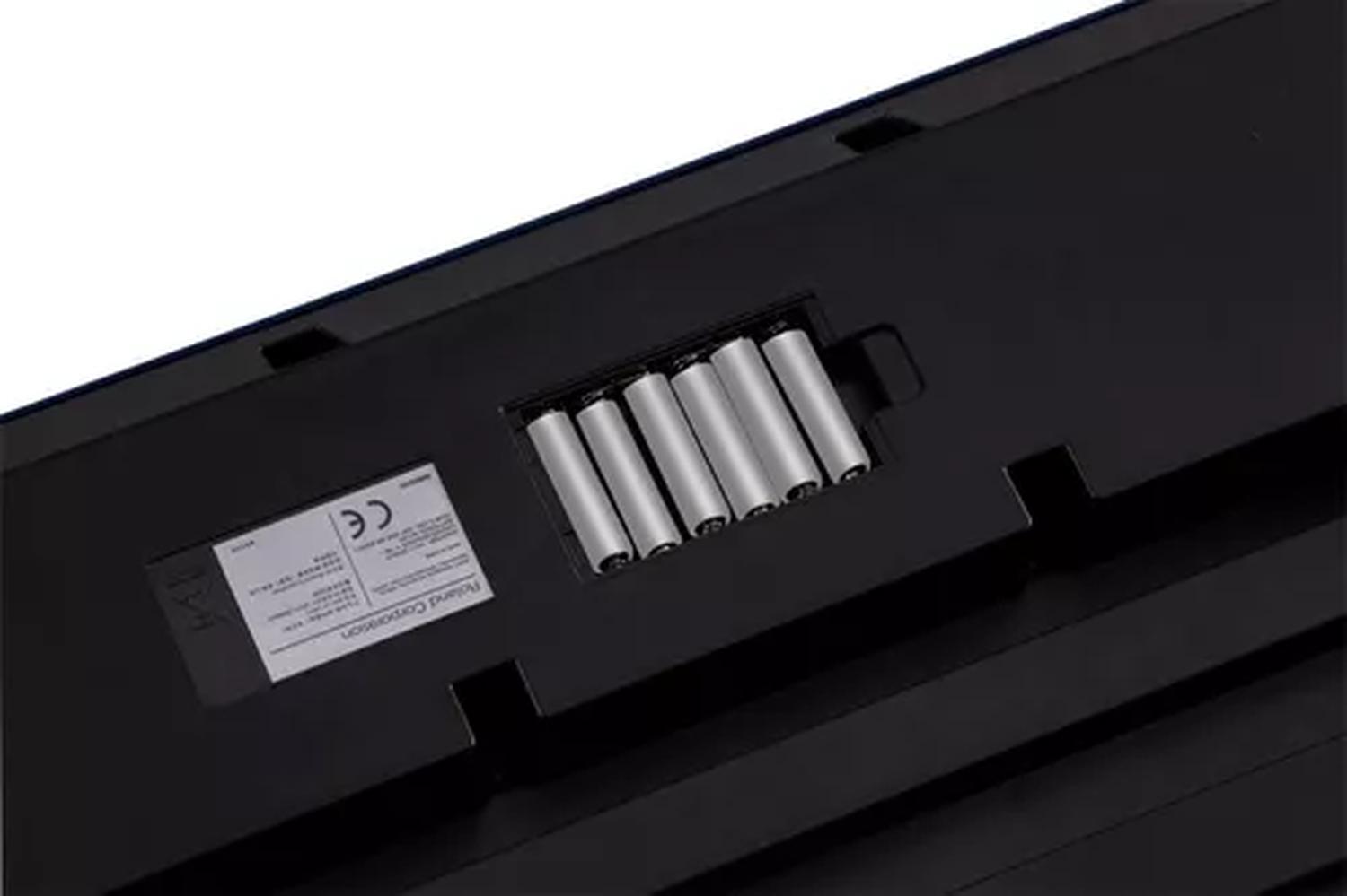 Roland E-x30 teclado digital 61 teclas con funda y base