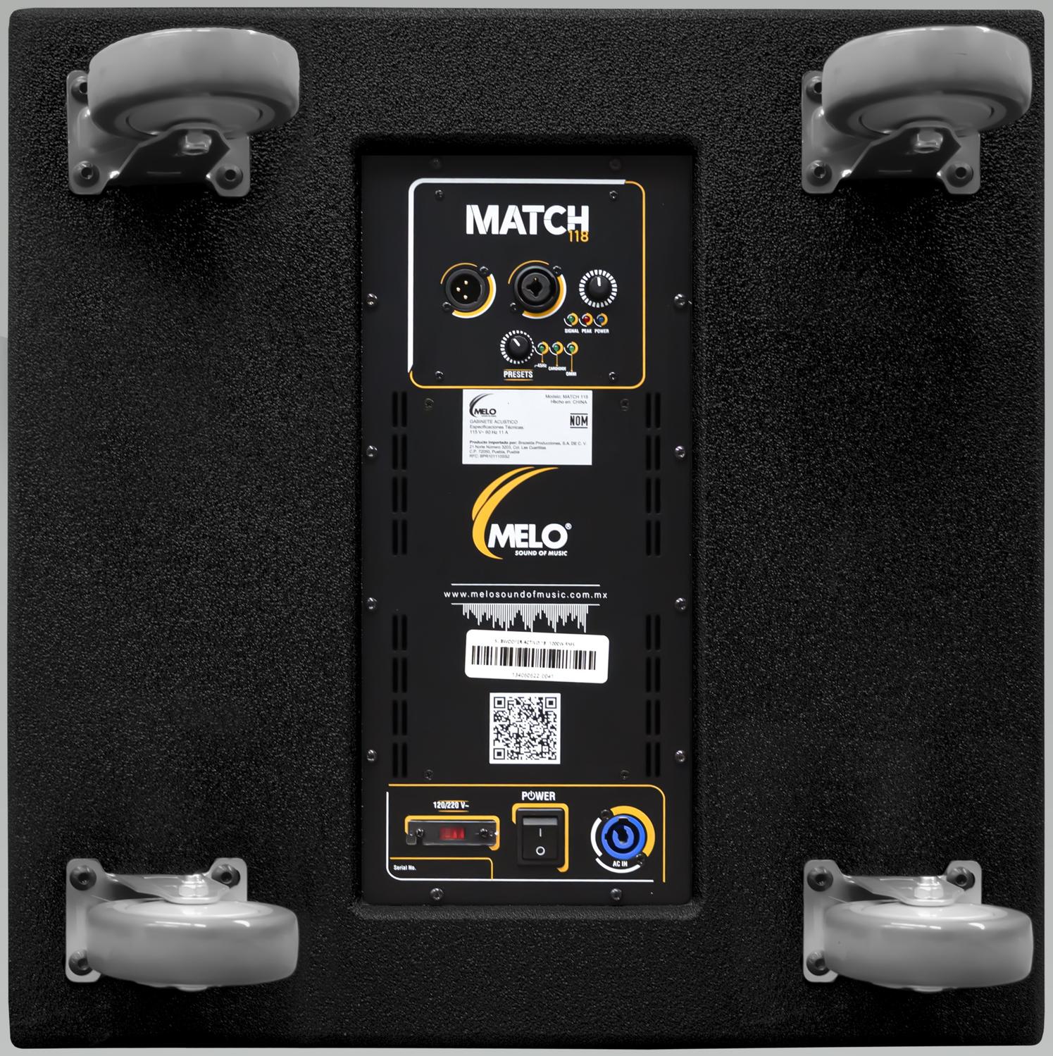 Melo Match 118 Subwoofer Activo de 18&