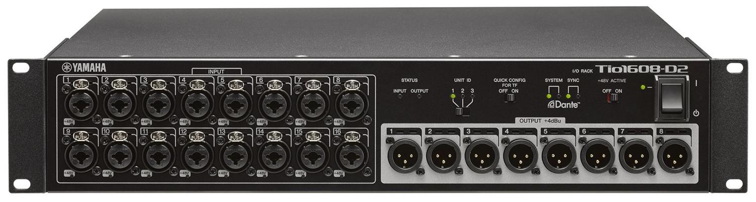 Yamaha TIO1608-D2 16 Input/8 Output Expansion Rack