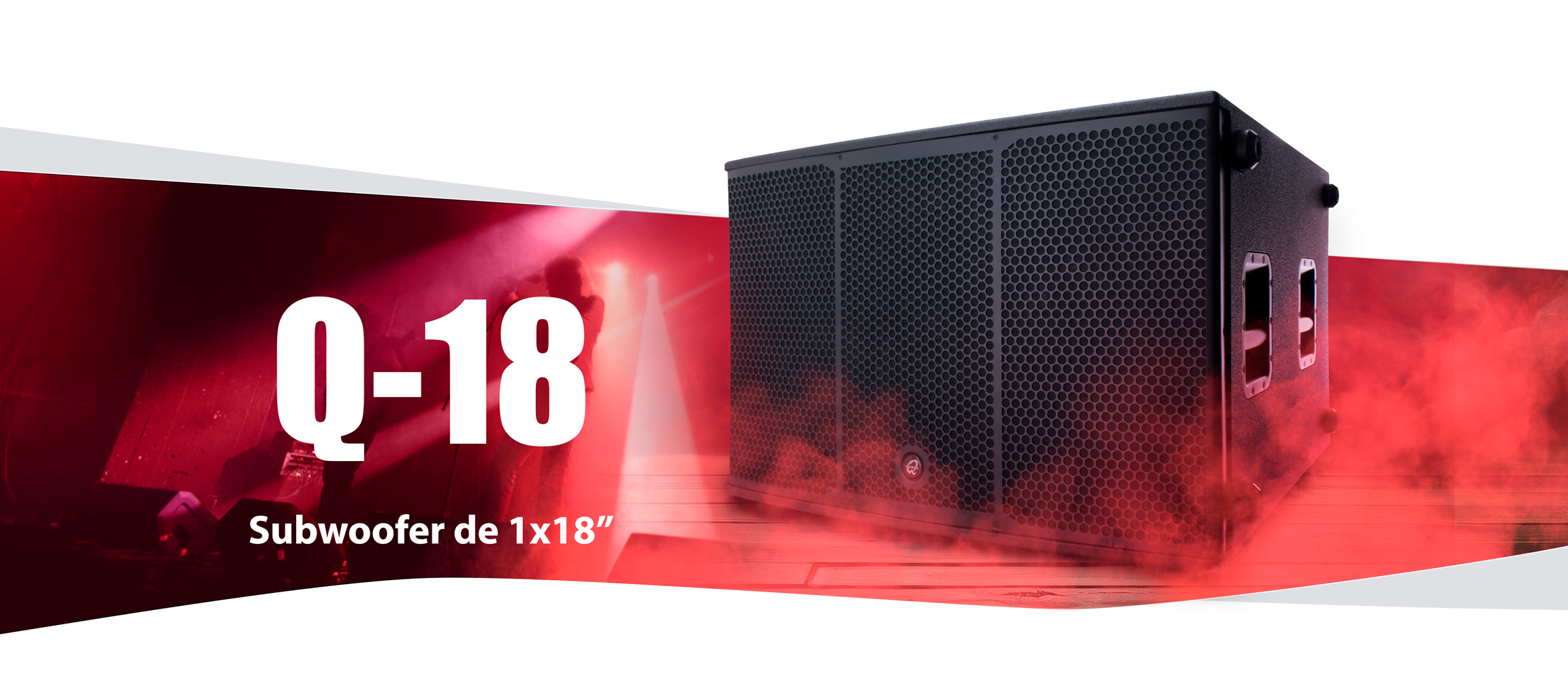 QMC SUBWOOFER Q-18 TOURING ACTIVE DSP 1X18" 1500 W