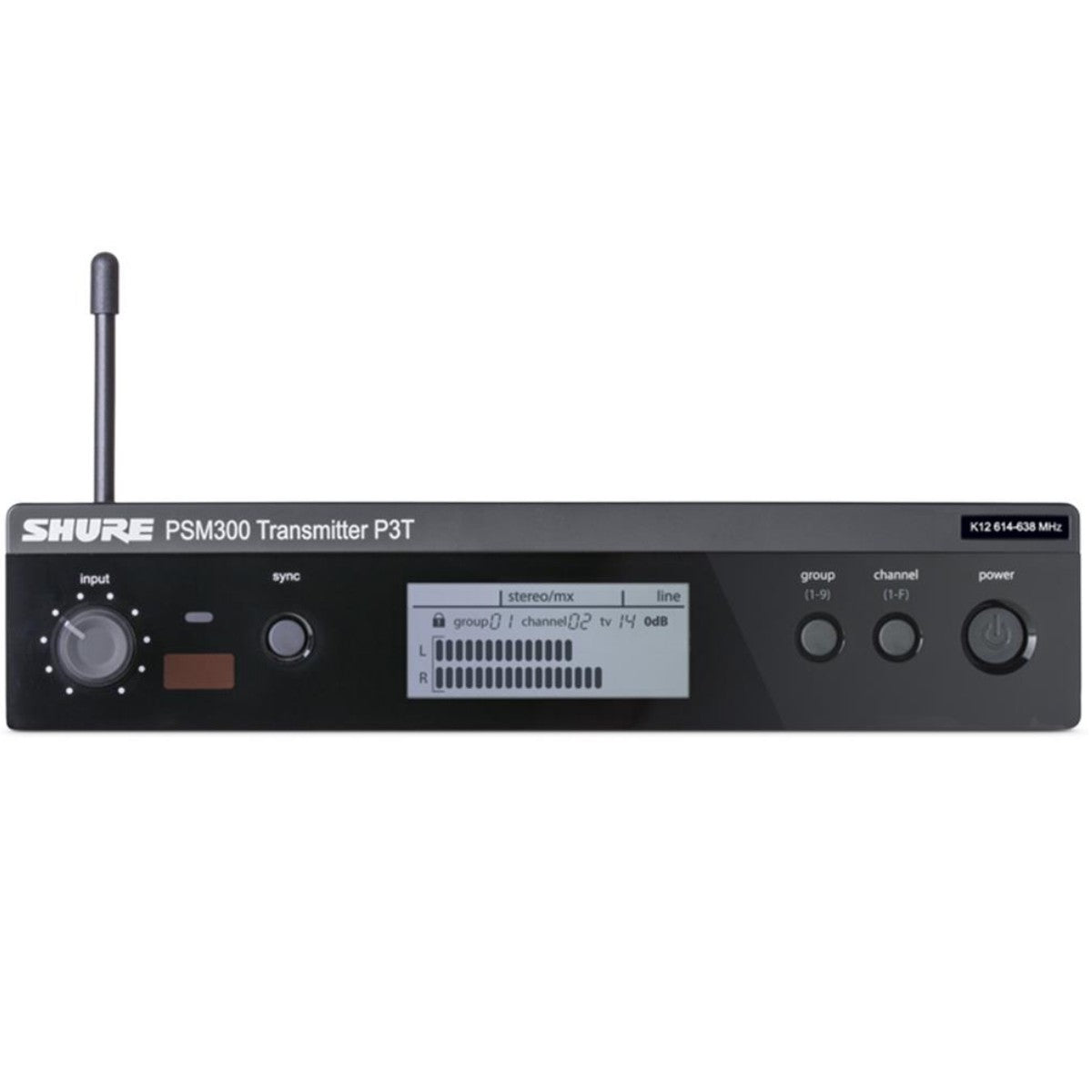 Shure P3tr112gr Sistema De Monitoreo Personal Inalambrico