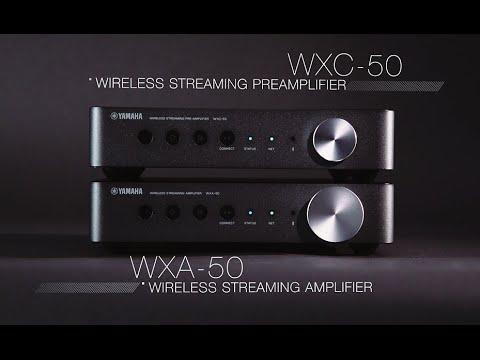 Paquete teatro en casa Yamaha Amplificador de audio WXA50DS y par de bocinas NSIC400