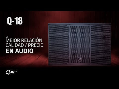 QMC SUBWOOFER Q-18 TOURING ACTIVE DSP 1X18" 1500 W