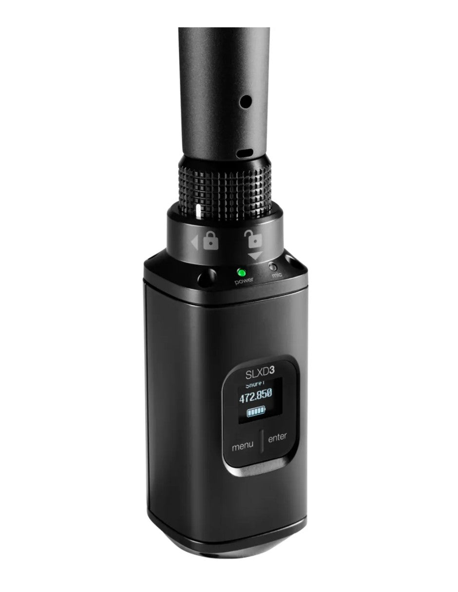Shure SLXD35-G58 Sistema Microfonia Inalambrico Xlr Digital
