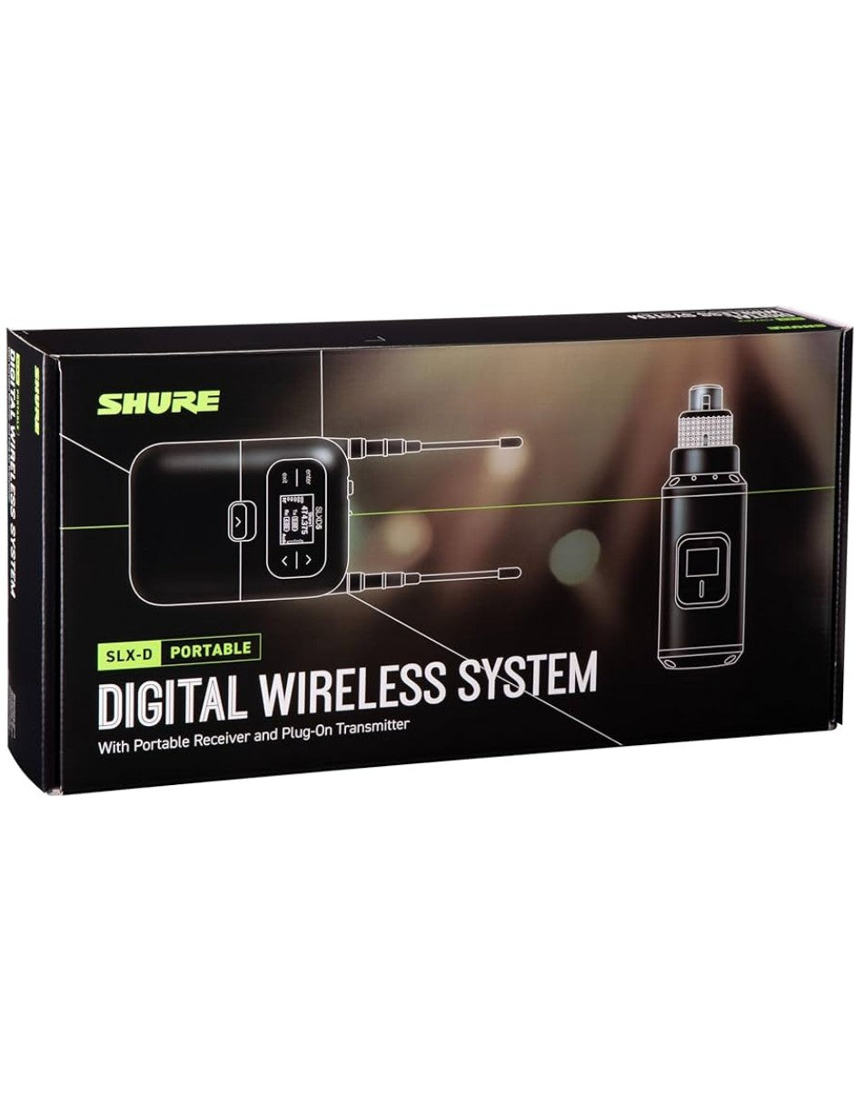 Shure SLXD35-G58 Sistema Microfonia Inalambrico Xlr Digital
