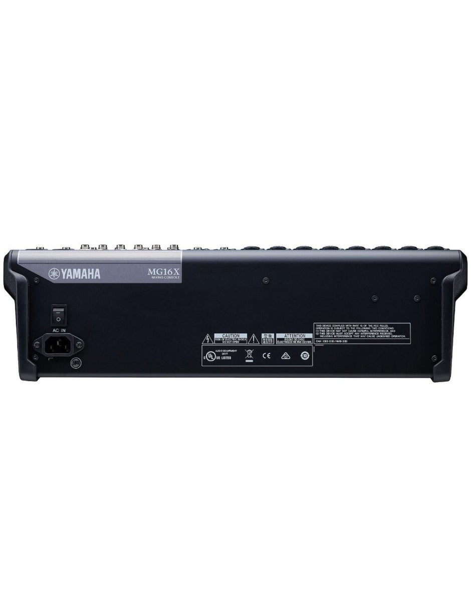 Mezcladora Analoga 16 Canales con efectos Yamaha Mg16xcv