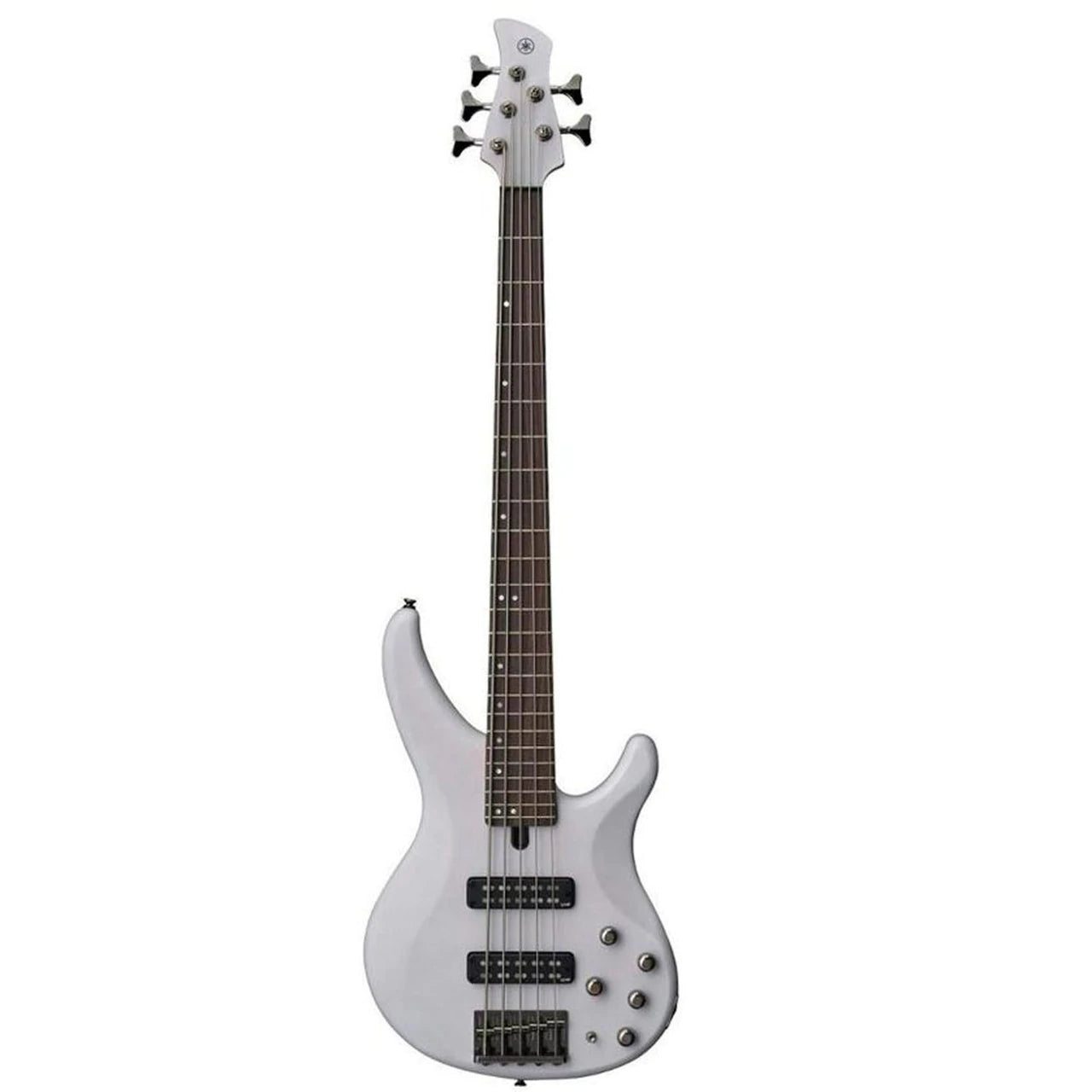 Yamaha TRBX505TLW Active-Passive 5-String Electric Bass - White