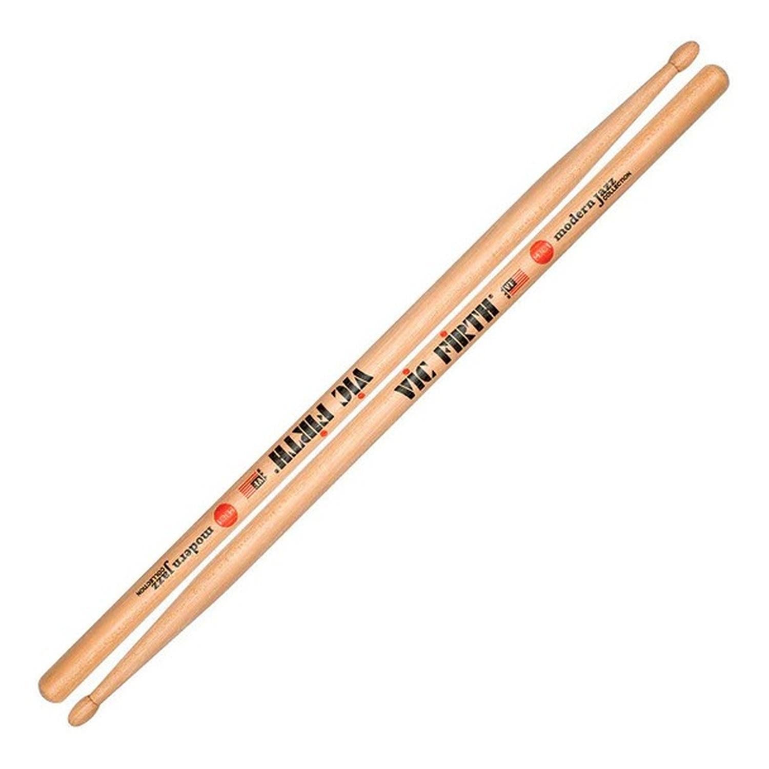 Baquetas Punta De Madera 55a Vic Firth Modern Jazz Mjc1