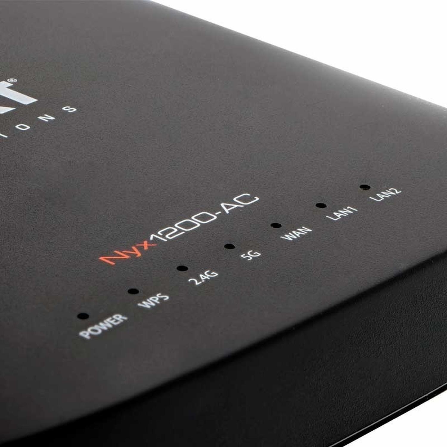 Nexx Solutions Nyx1200 Router Inalámbrico 1200mbps