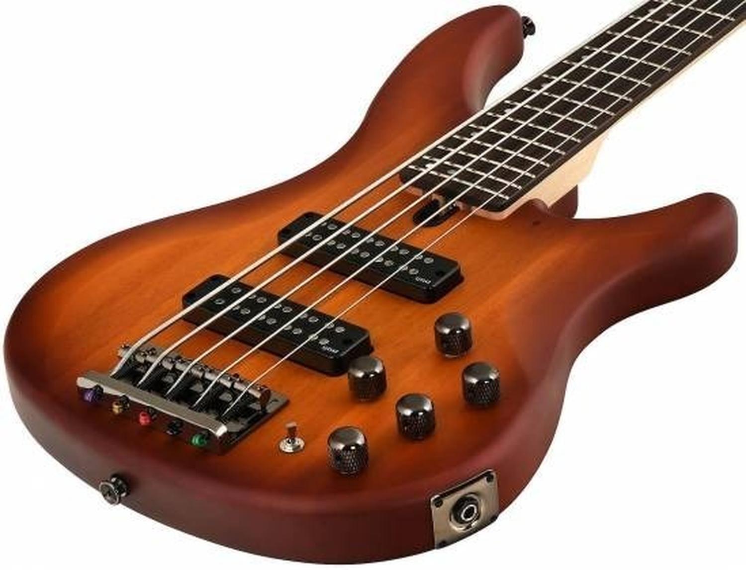 Yamaha Trbx505brb Electric Bass with Dr Neon Multicolor Strings