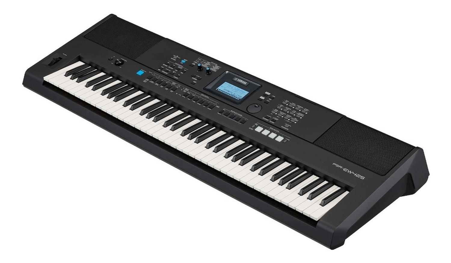 Teclado Yamaha Psr-ew425 Semiprofesional 76 Teclas Con Base
