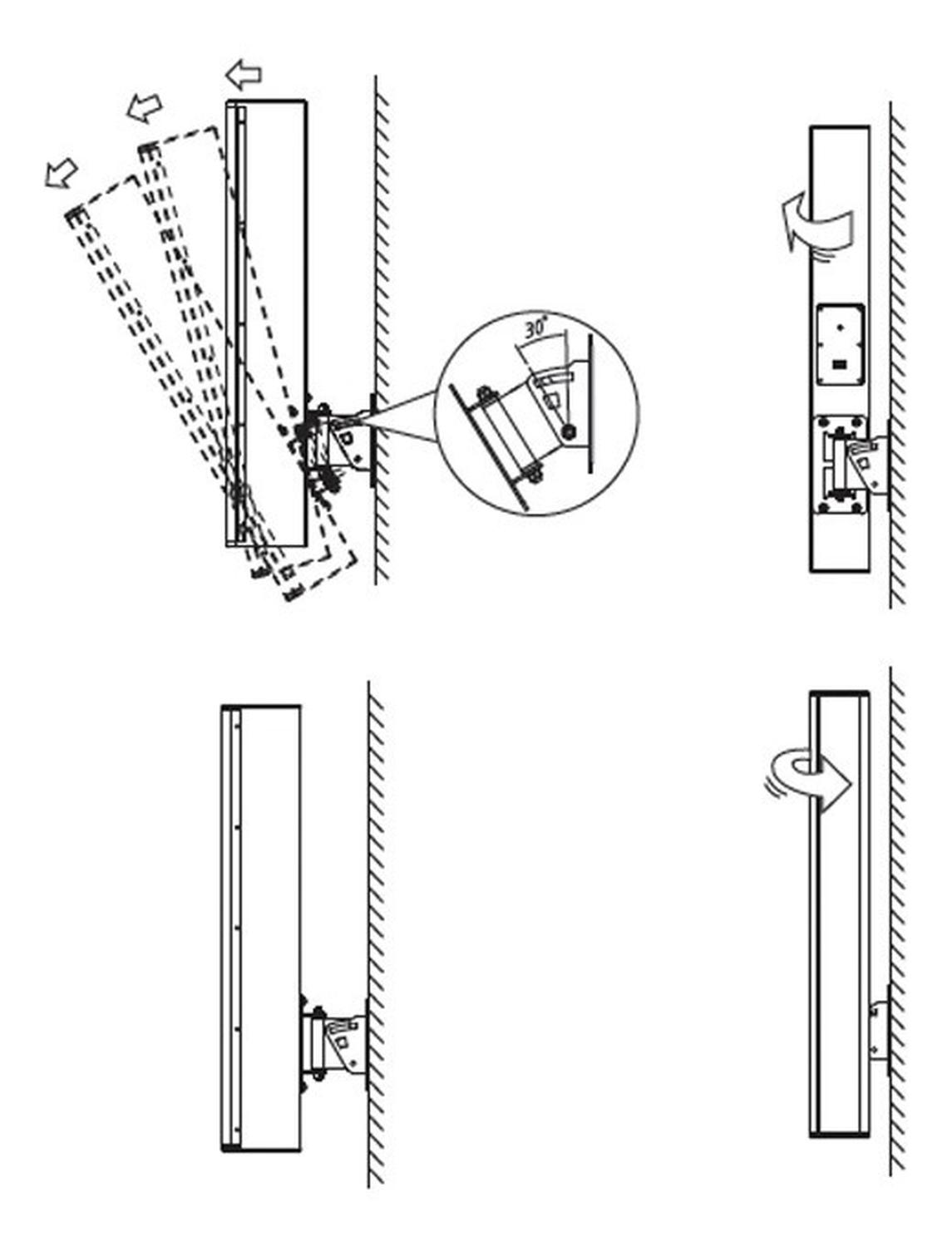 Qmc-l3x4 Column Mount Speaker