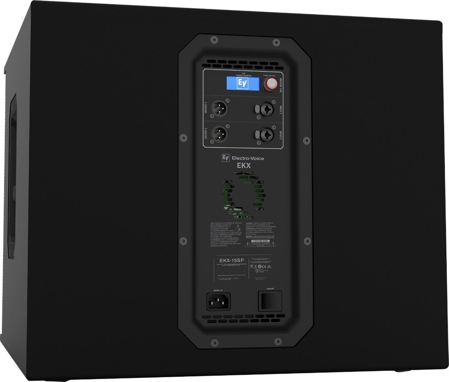 Torre Electrovoice Elx20010p Subwoofer Ekx15sp Incluye Tubo