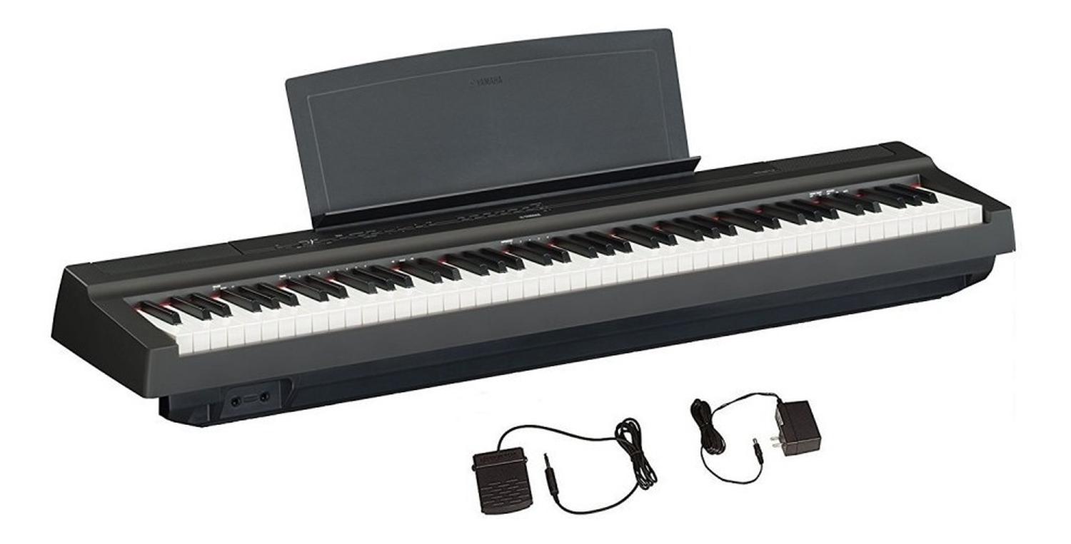 Yamaha Teclado Digital 88 Teclas P125 12 Msi