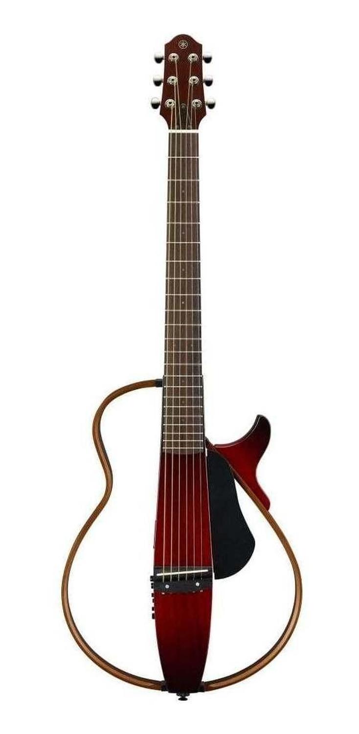 Yamaha Slg200scrb Guitarra Silent Cuerdas De Acero Con funda