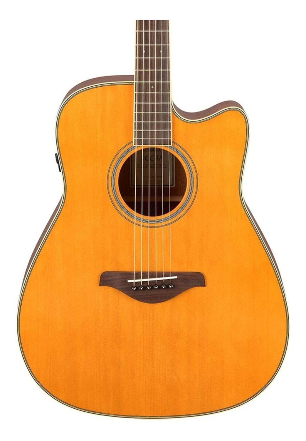 Guitarra Folk Con Cutaway Yamaha Transacoustic Fgc-tavt