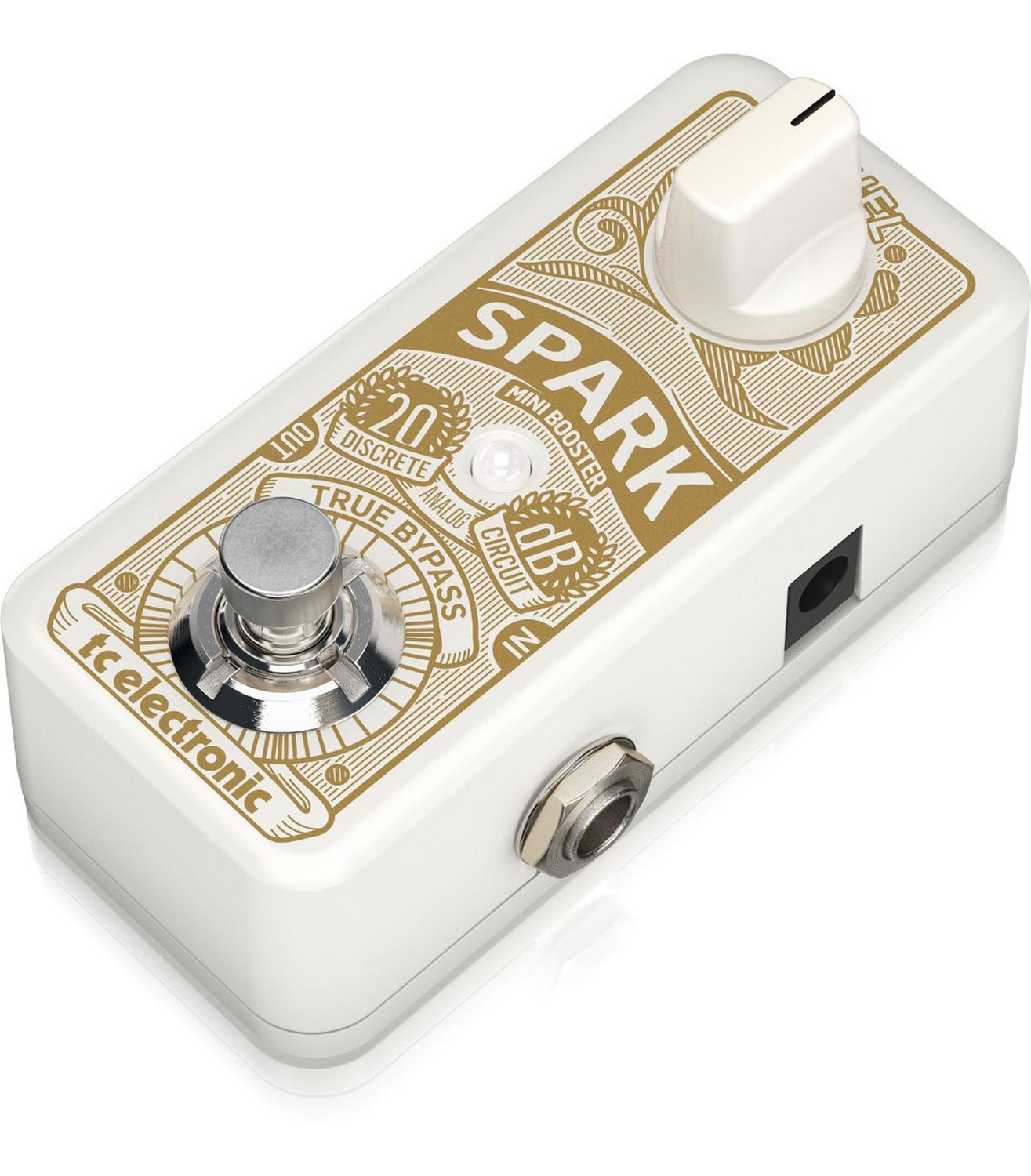Tc Electronic Spark Mini Booster Pedal 20 Db True Bypass