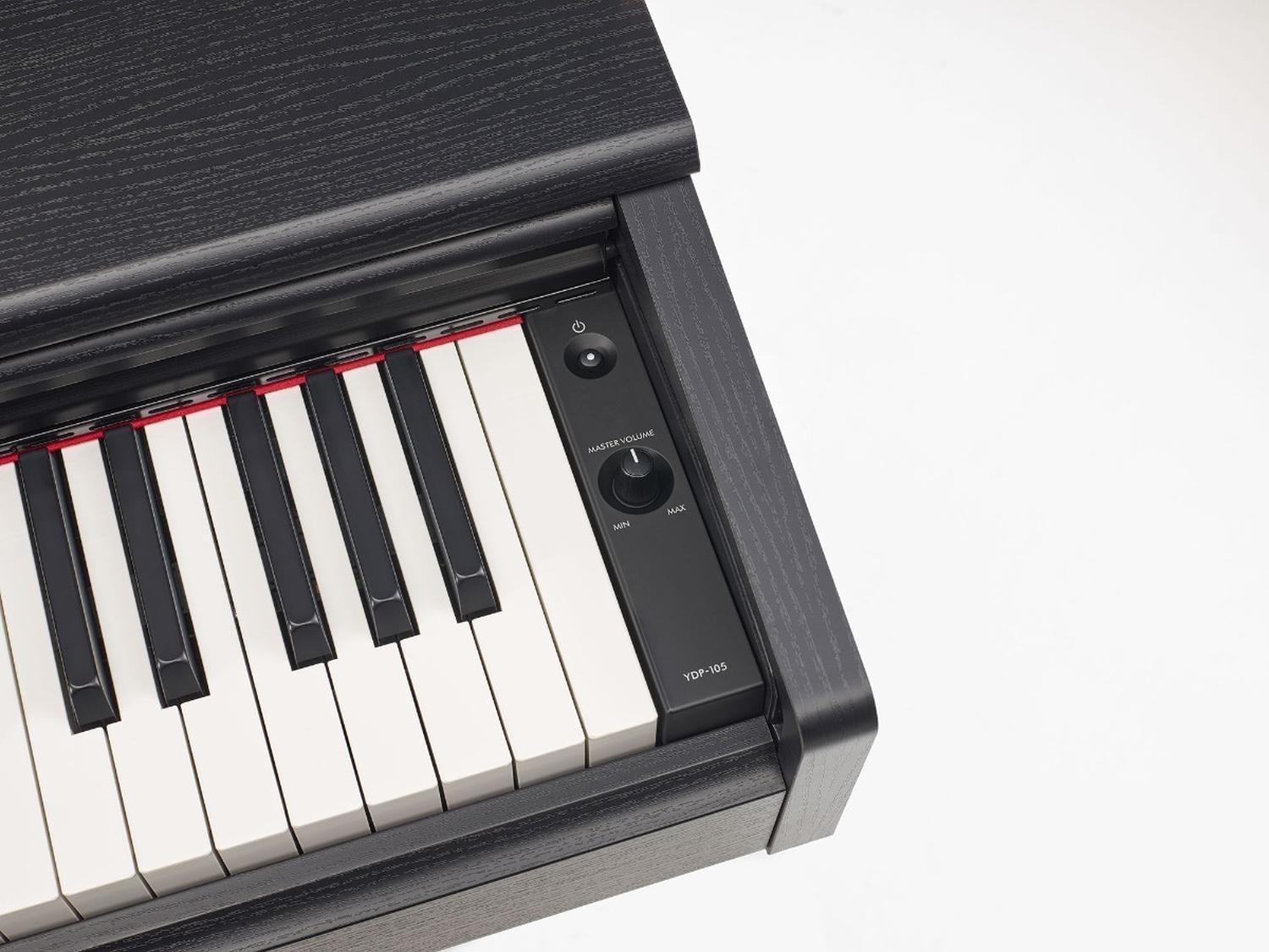 Yamaha Ydp-105 Arius Teclado Digital 88 Teclas Completo Negro