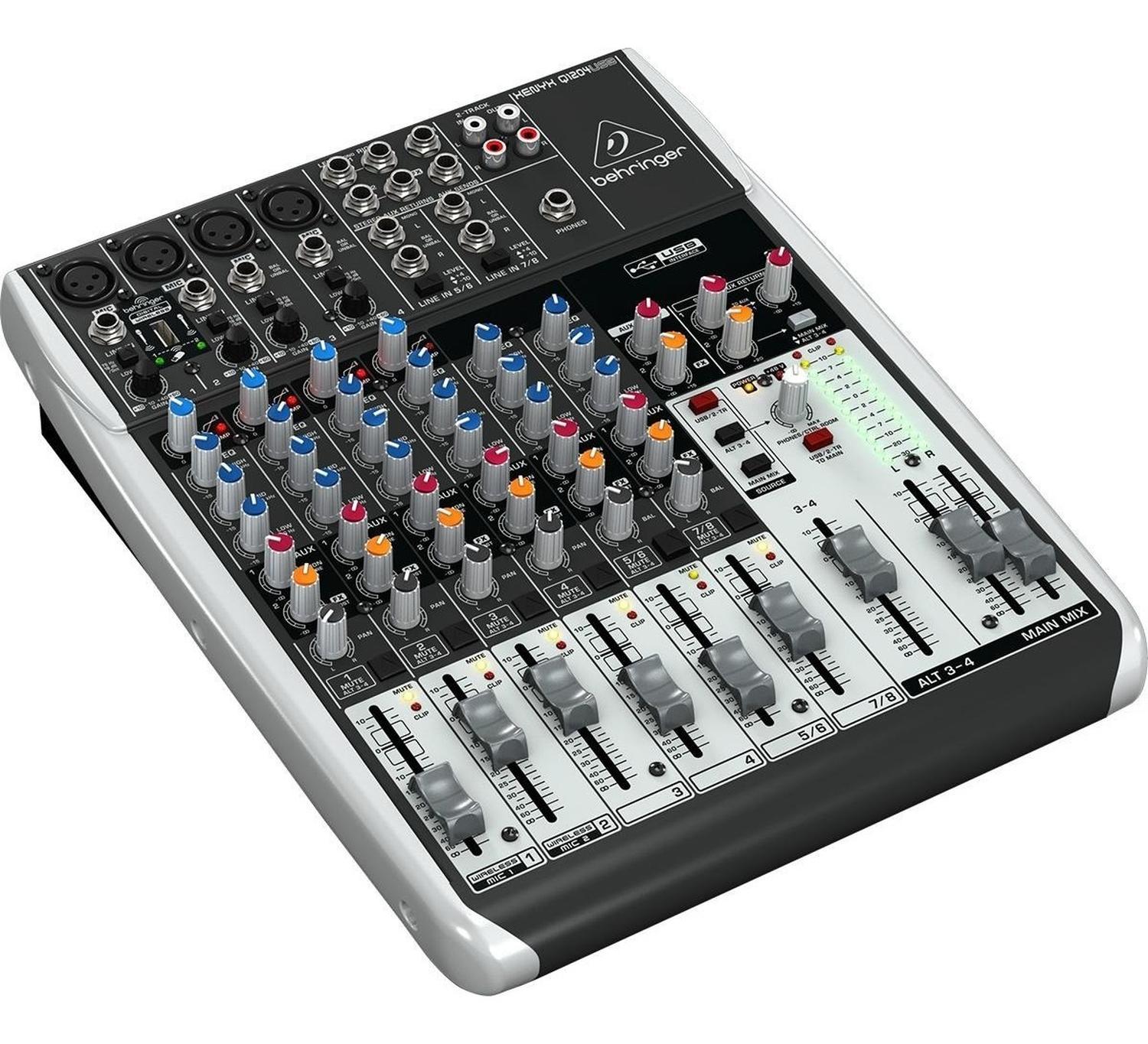 Behringer Xenyx Q1204usb 12-Channel Mixer with USB Interface