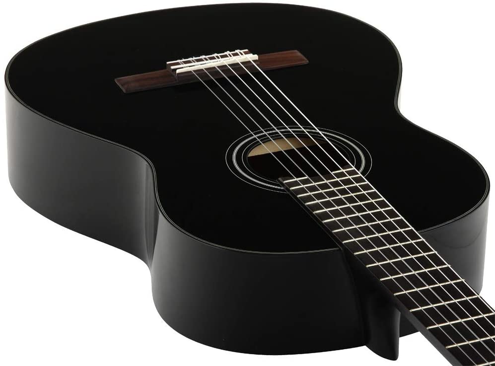 Guitarra Acústica Yamaha C40BL Cuerdas de Nylon-Negra