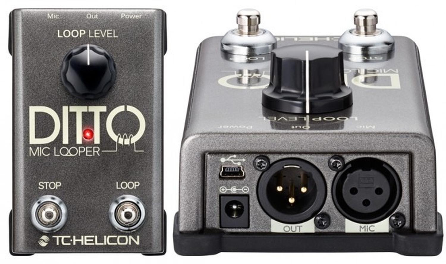 Tc Helicon Ditto Mic Looper Para Microfono – Sonoritmo Audio