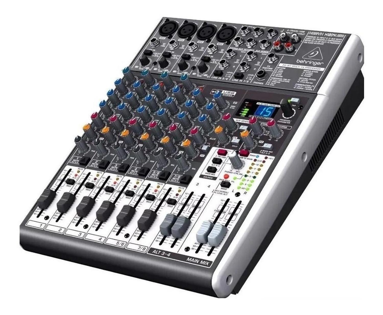 Consola Behringer X1204usb Xenyx De Mezcla 100v/240v