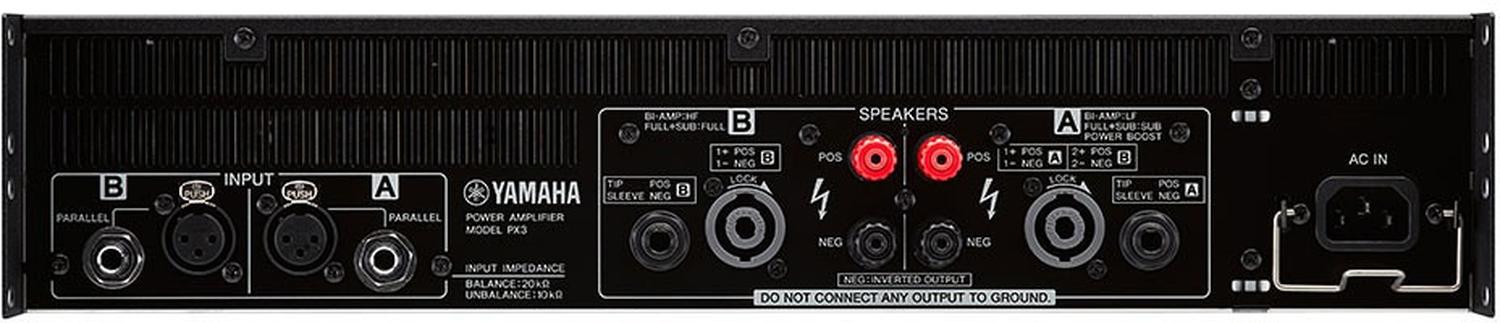 Yamaha Px3 Amplificador 300w Por Canal A 8 Ohms
