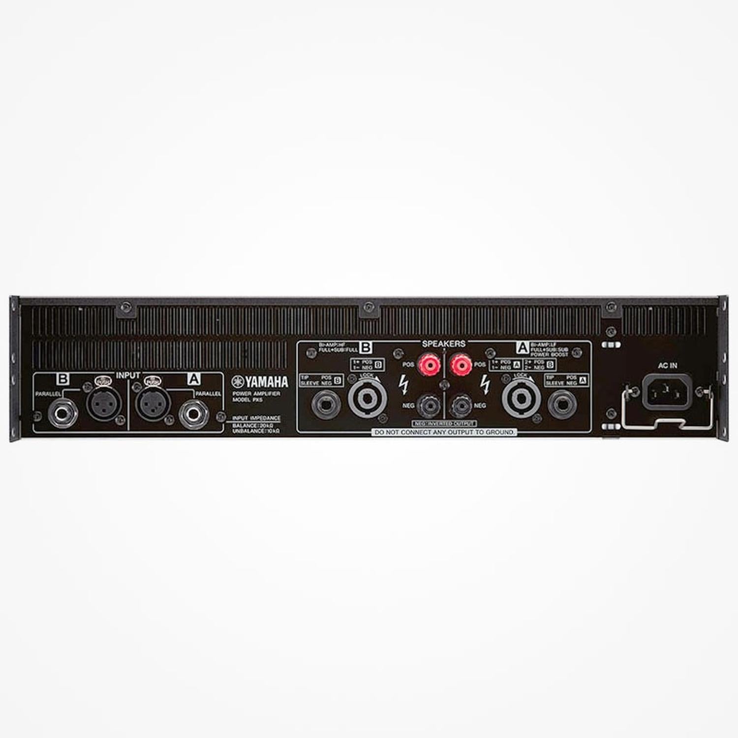 Yamaha Px5 Amplificador 500w Por Canal A 8 Ohms