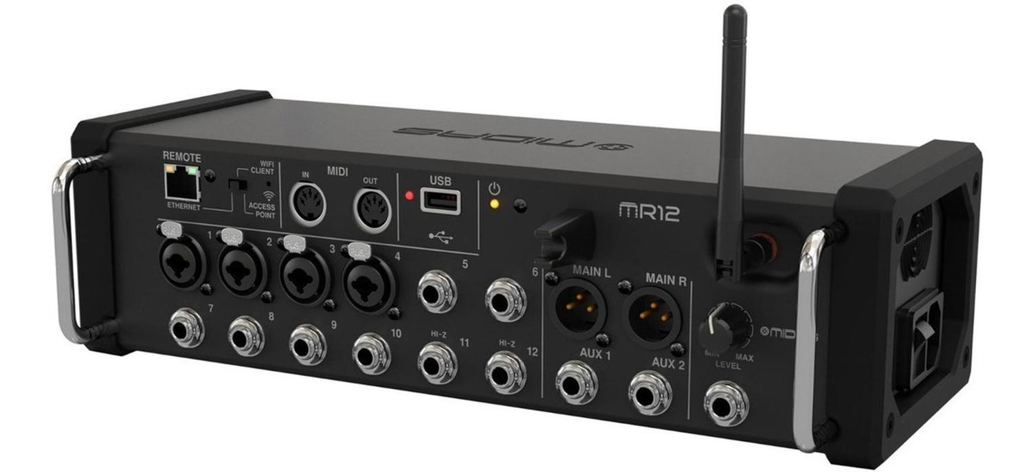 Midas Mr12 Mezcladora Digital Wifi 12 Canal Operación Remota