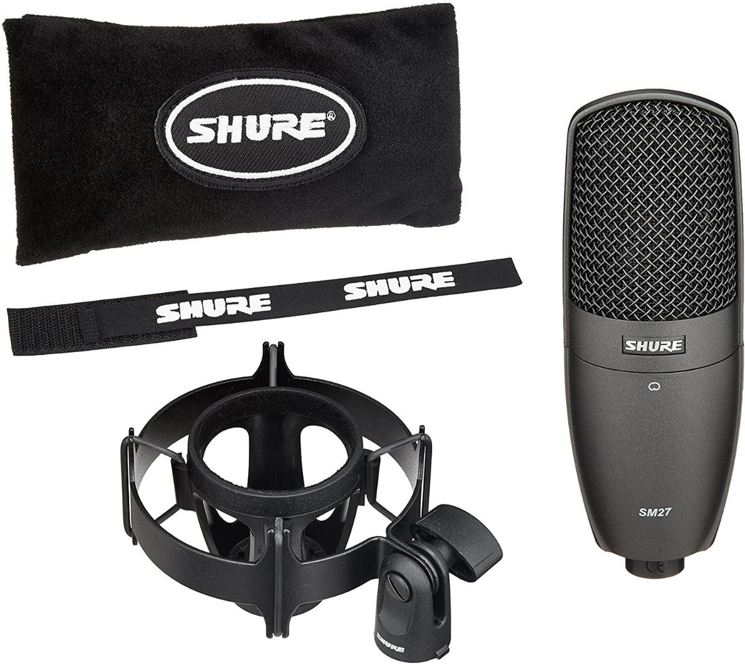 Shure Sm27 Microfono Condensador Multiproposito Original