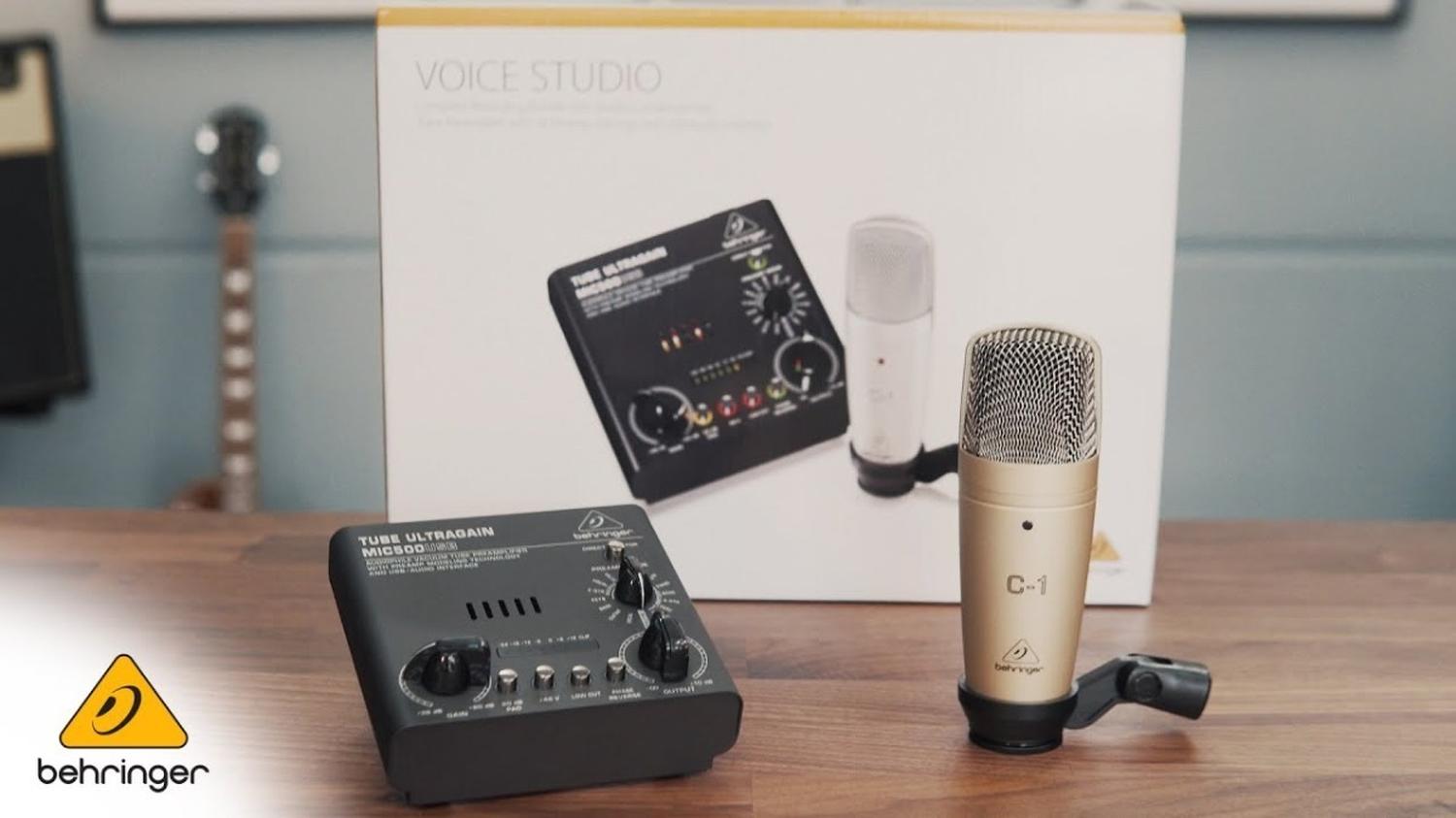 Behringer Voicestudio Paquete De Grabación