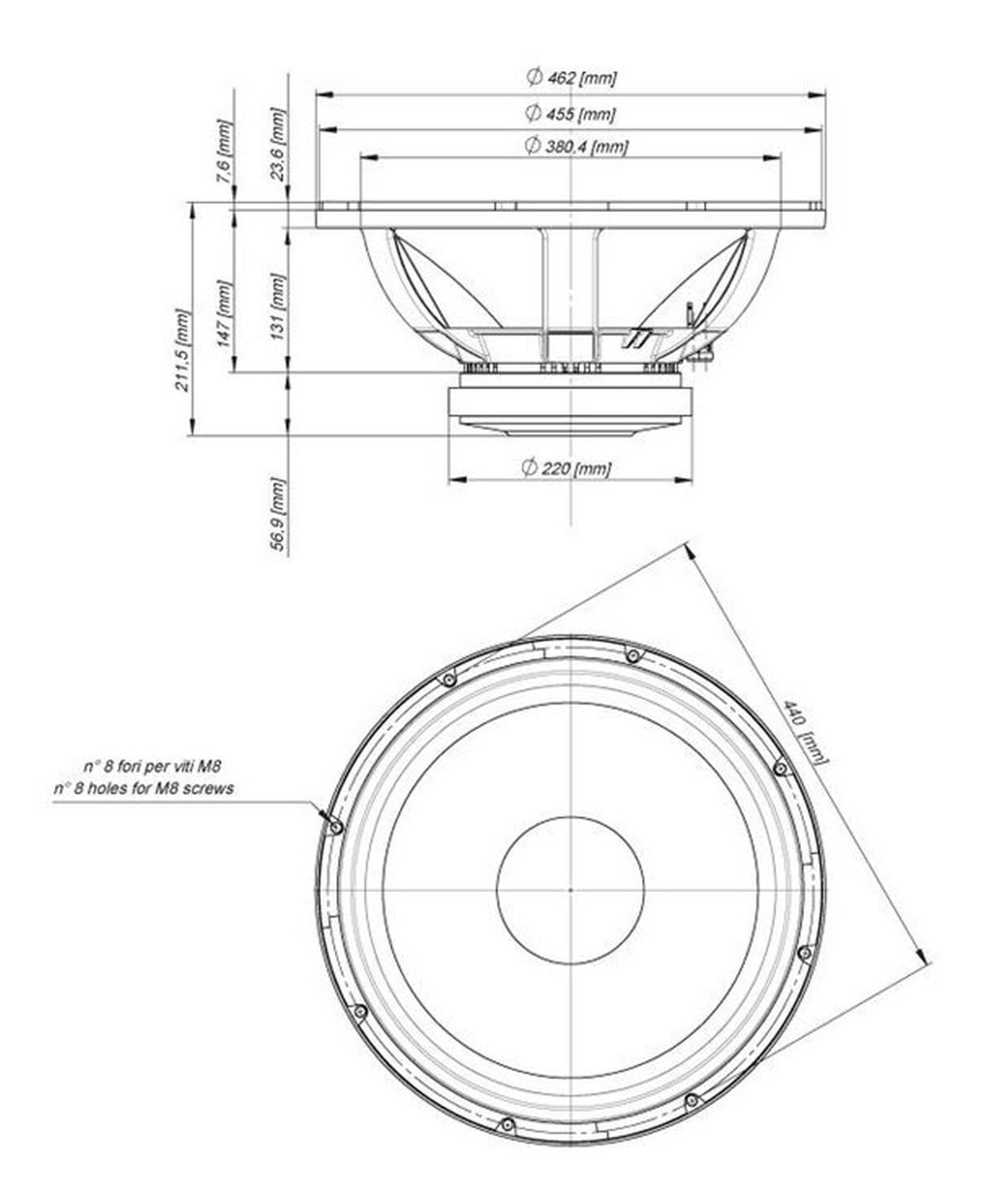 Eighteen Sound Bocina Premium 18w1001 18&