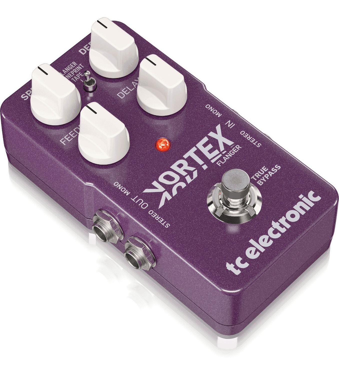 TC Electronic Vortex Flanger Effects Pedal