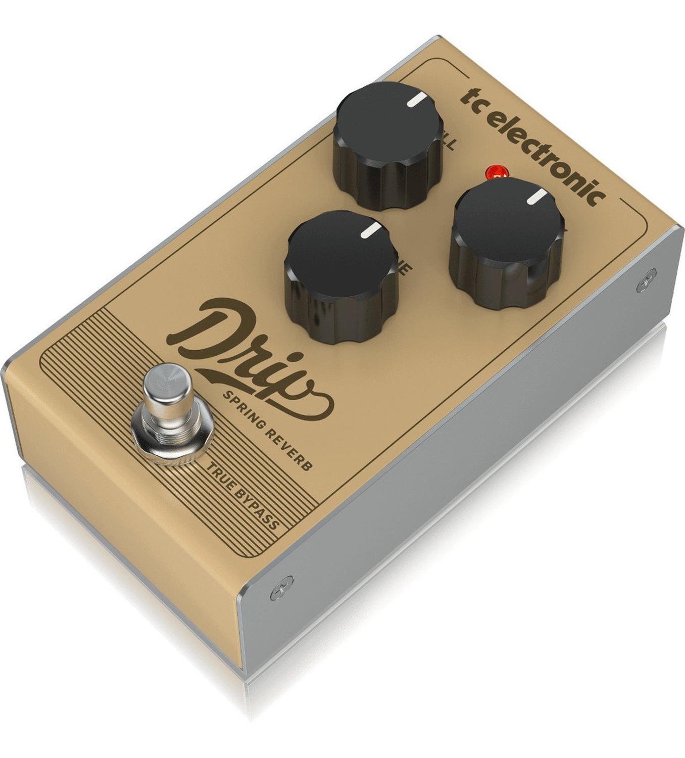 Tc Electronic Drip Spring Reverb Pedal Para Guitarra