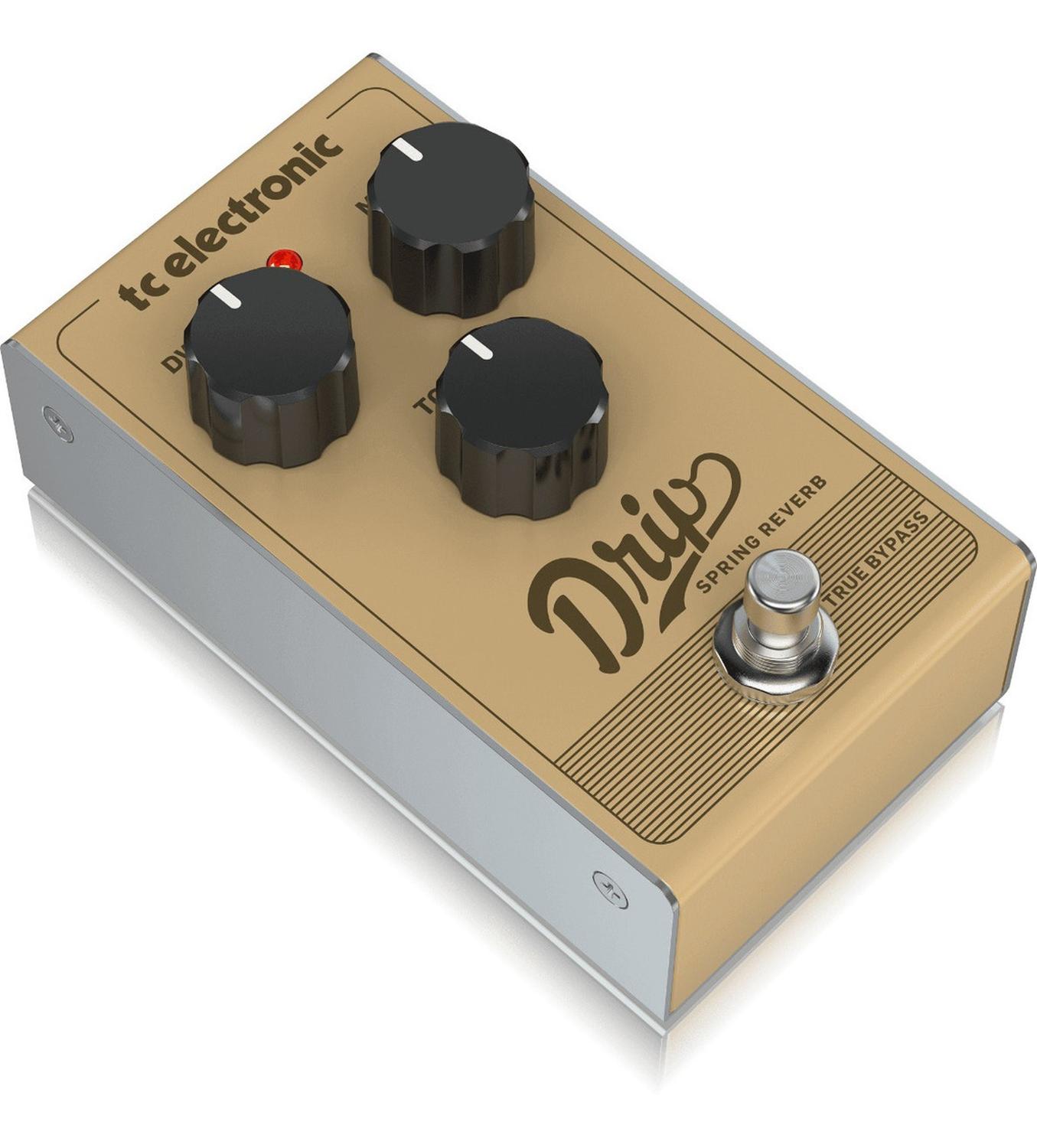 Tc Electronic Drip Spring Reverb Pedal Para Guitarra