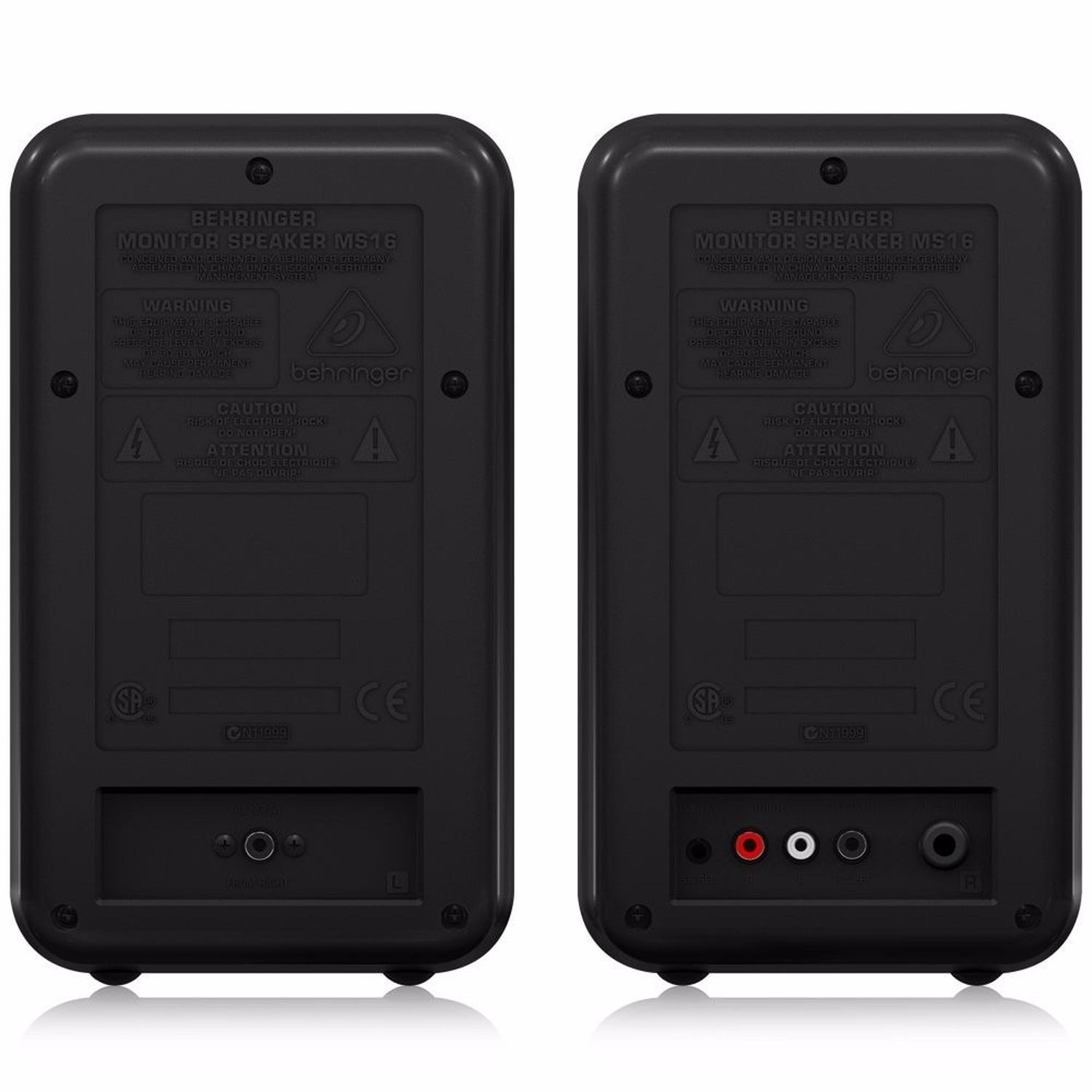 Behringer Ms16 Monitores Estudio