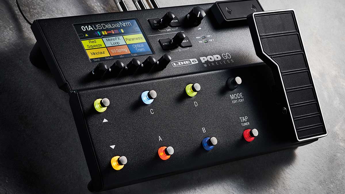 Line 6 Pod Go Wireless Pedal Multiefectos Negro