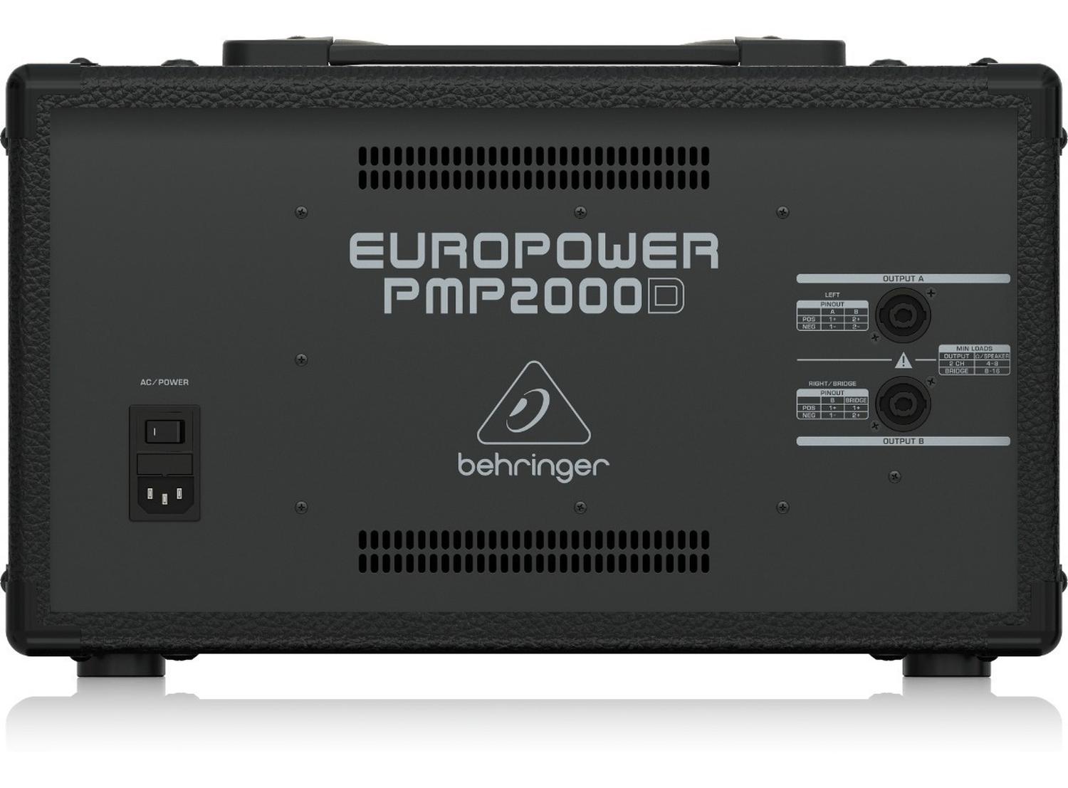 Behringer Pmp2000d Consola Amplificada 2000w 14 Canales