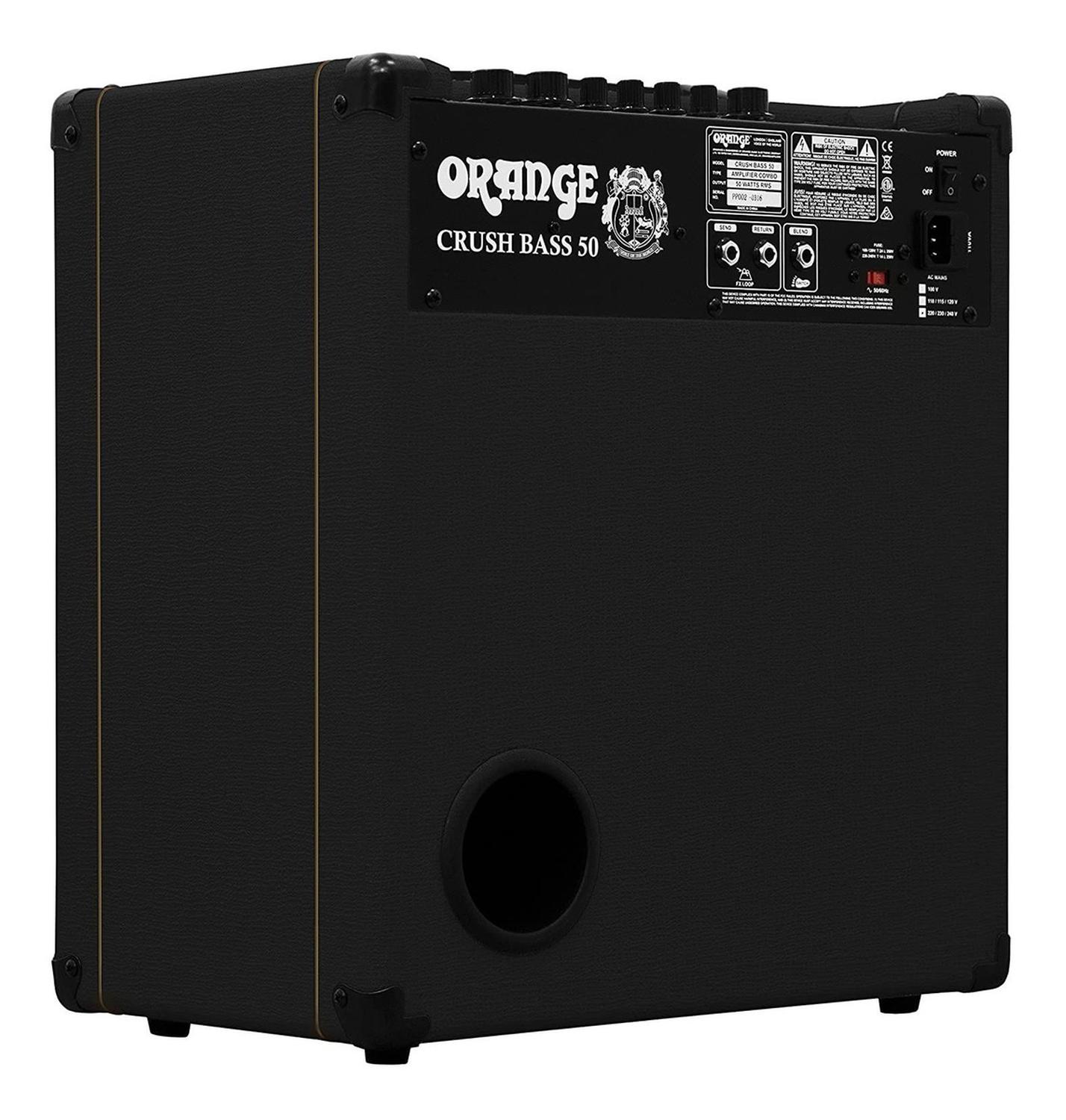 Orange Crush Bass 50 Combo Amplifier 50w 100v - 120v