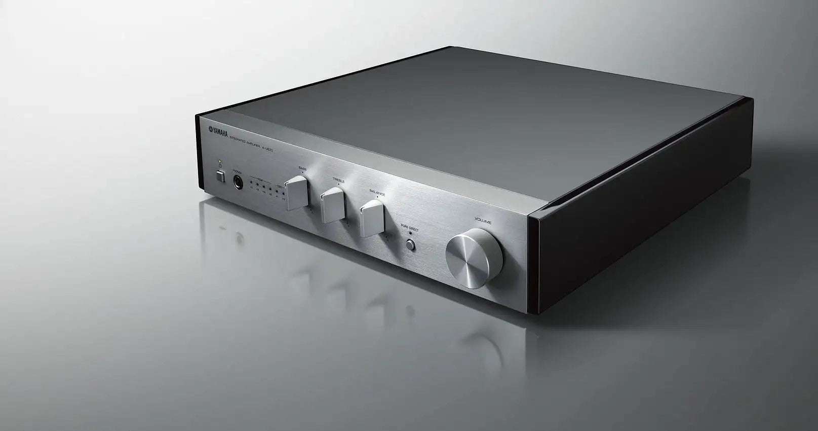 Yamaha Amplificador Hifi A670S Color Gris