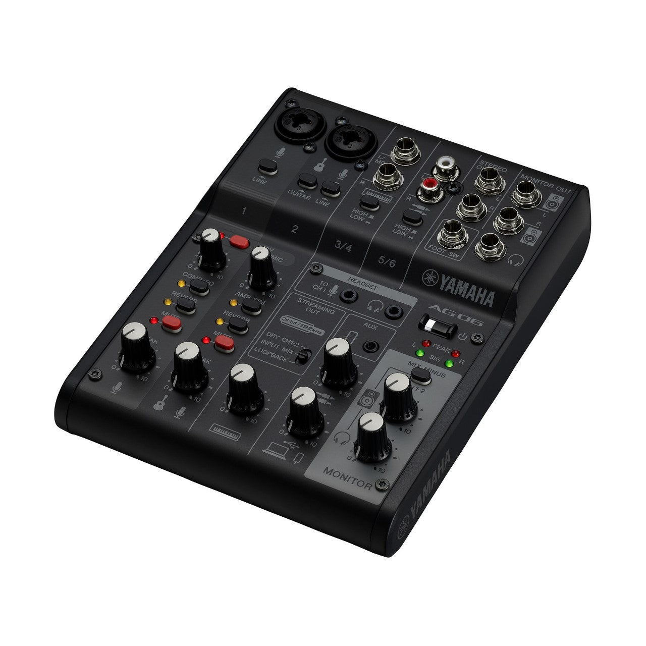 Yamaha Mezcladora Ag06mk2 para Streaming en Vivo