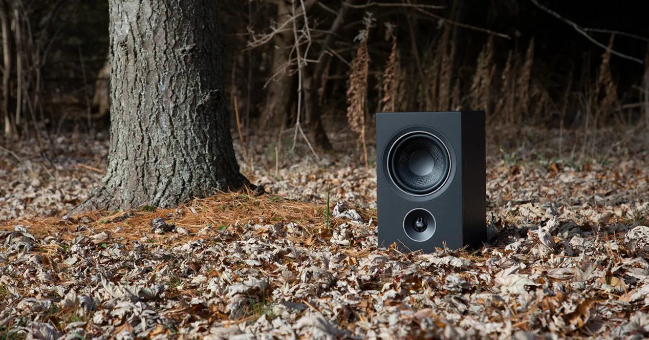 Alpha P5 (negro) Par De Altavoces De Repisa Premium