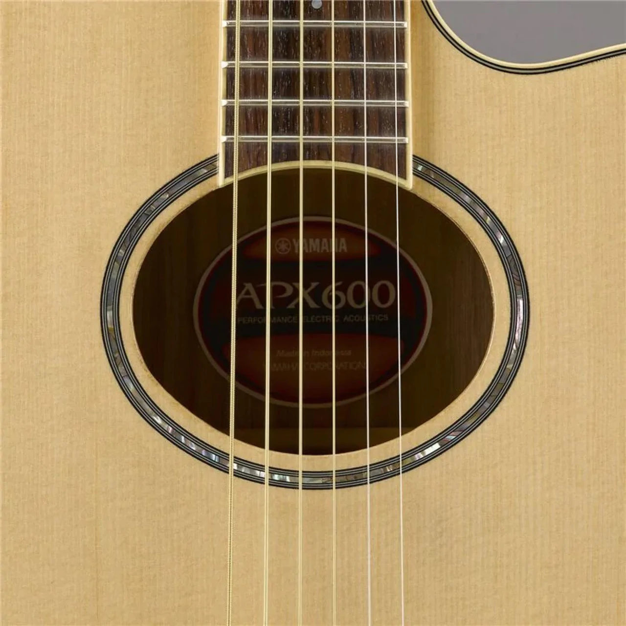 Yamaha APX600NT Steel String Electroacoustic Guitar - Natural