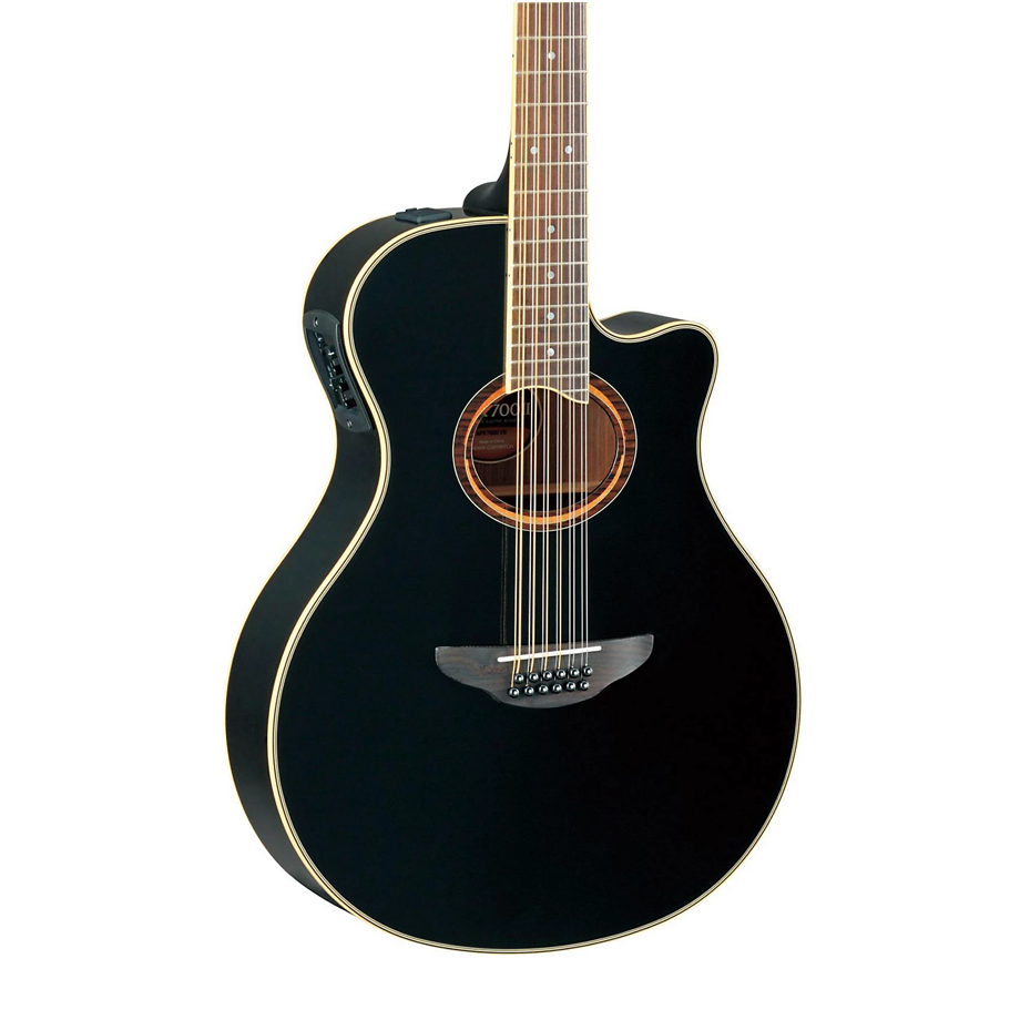 Guitarra Electroacústica Yamaha Apx700ii Para Diestros Black