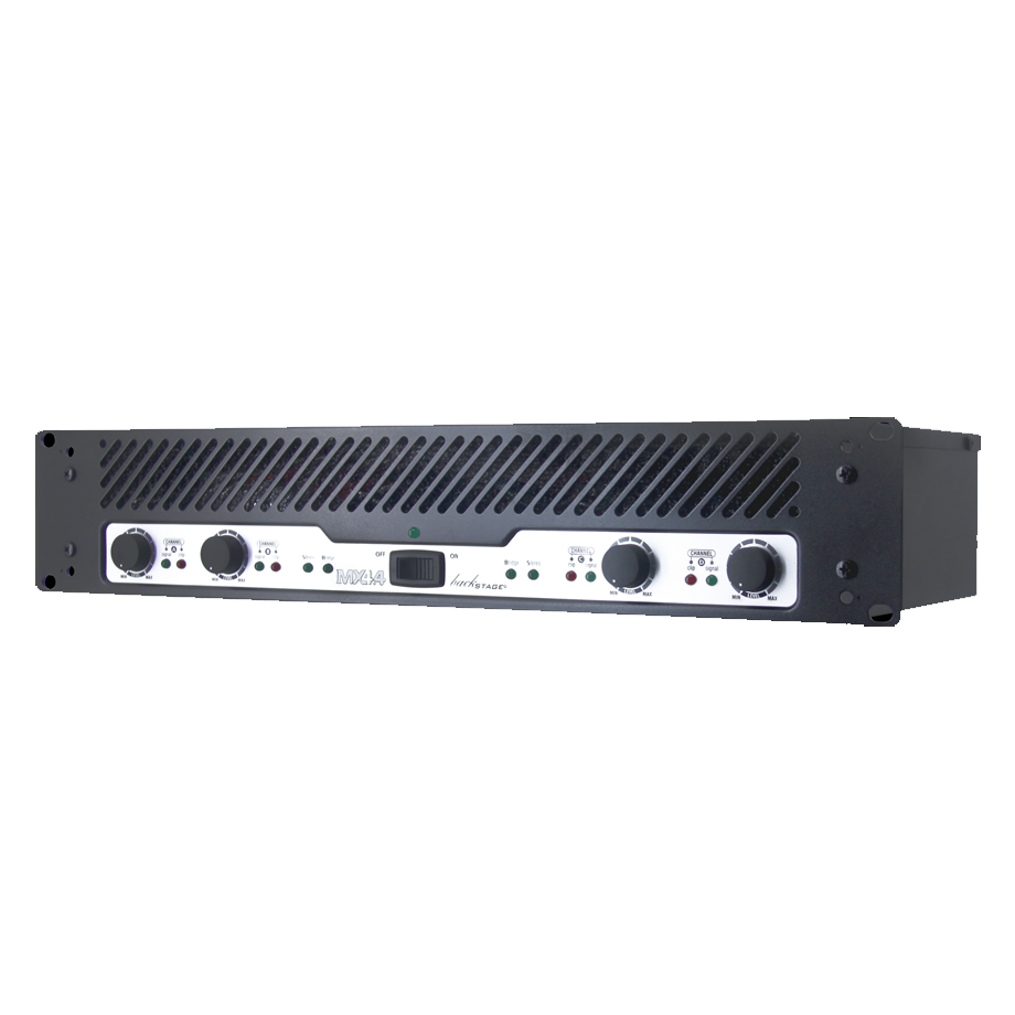 Backstage Mx4.4 800 Watts Amplificador 4 Canales 2 Zonas