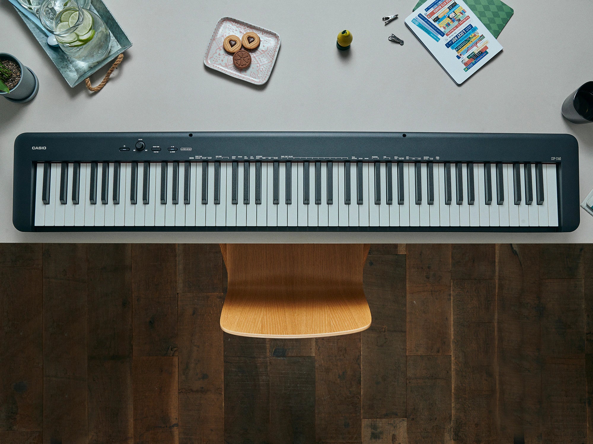 Casio Piano Digital Cdp-s160 Negro